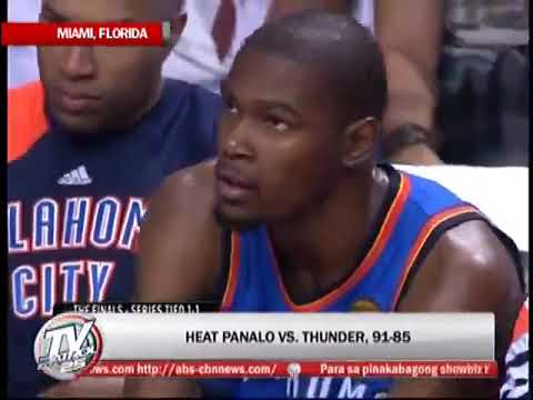 Heat beats Thunder in NBA Finals Game 3 - Heat beats Thunder in NBA Finals Game 3