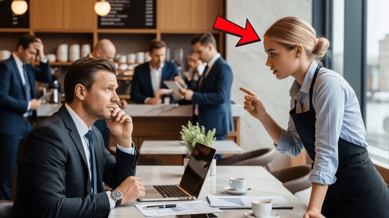 7 Manager Scheiterten — Das Café Mädchen Sagte Einen Satz Der Dem Milliardär 200 Millionen Rett