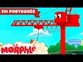 Minha Bola de Demolição Vermelha - Morphle em Português | Desenhos em Portugues | Desenhos