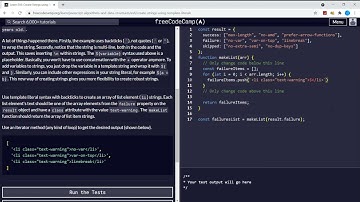 Learn ES6 (17/31) | Create Strings using Template Literals | freeCodeCamp