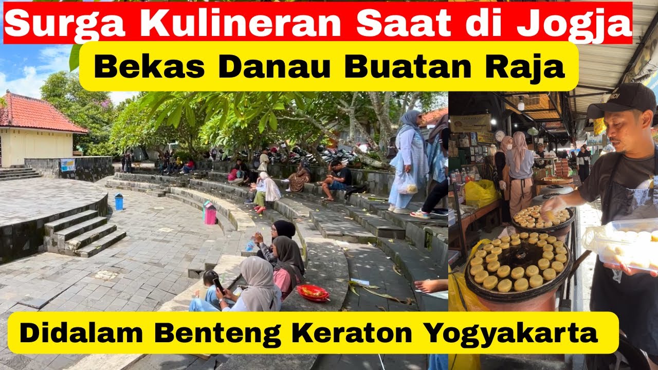Dibalik Benteng Kraton Ada Syurganya Kuliner Tiap Pagi Antri - Pasar Ngasem Keraton Yogyakarta 