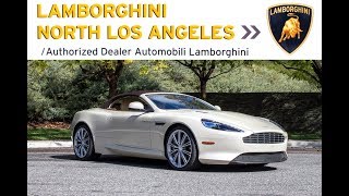 2014 Aston Martin DB9 Convertible Pearl White P0100