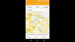 Reliance Jio 4G Tower Signal Coverage Map View of Punjab India