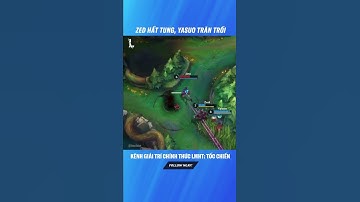 Zed hất tung, Yasuo trăn trối #shorts