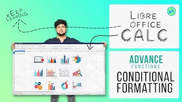 Conditional Formatting, Graphical Representation in Cell  Calc, Excel, Libre office, CCC, Olevel