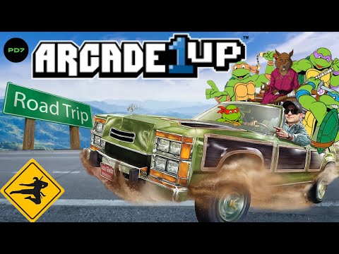 TMNT Turtles In Time Arcade1up Road Trip