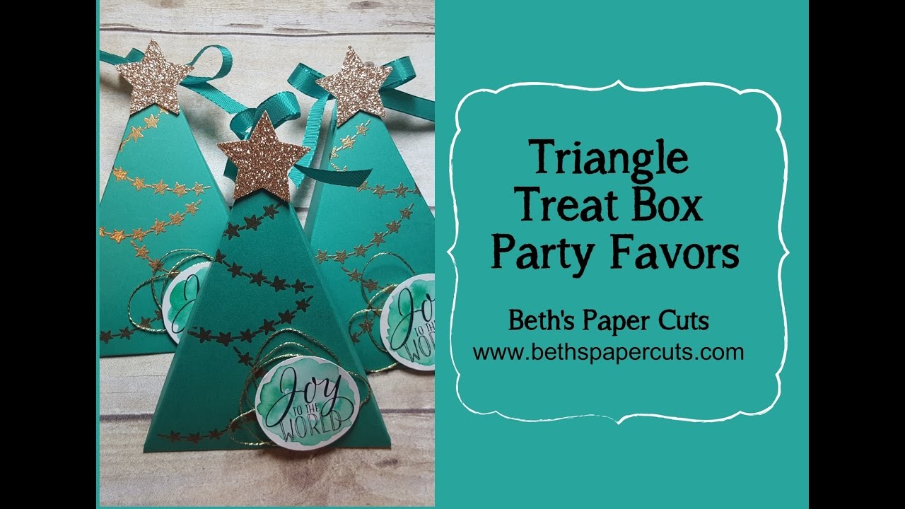 How To Make Triangle Treat Boxes Beth s Paper Cuts YouTube how-to-make-triangle-treat-boxes-beth-s-paper-cuts-youtube
