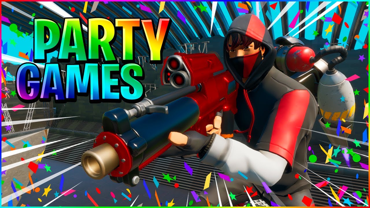 PARTY GAMES I FORTNITE Dansk Fortnite YouTube