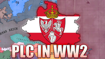IF Polish-Lithuanian Commonwealth existed in WW2 - Hoi4 Timelapse