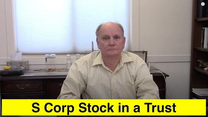 Subchapter S Stock in a Trust