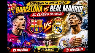 🔥BARCELONA vs REAL MADRID! 😱🔥 EL CLÁSICO'DA NEFES KESEN MAÇ
