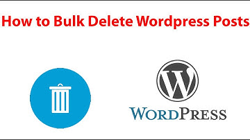 How to Bulk Delete Wordpress Posts