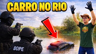 FUI PARAR DENTRO DA VIATURA DO BOPE! O QUE EU ACHEI NA PESCA MAGNÉTICA?"