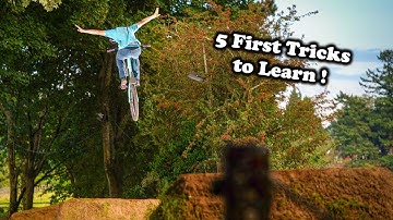 First 5 TRICKS to Learn on a Mountain Bike!