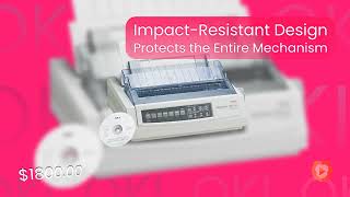 OKI Microline 390 Turbo Review: High-Speed 24-Pin Dot Matrix Printer for POS \& Industrial Use