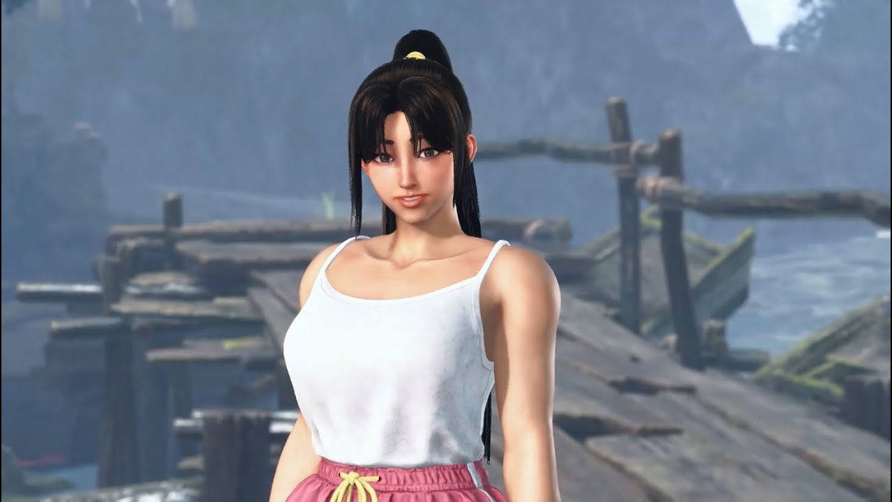 Street Fighter 6 - Модификация костюма Май Ширануи на экране выбора персонажей