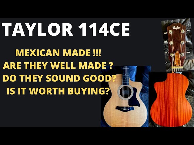 Taylor 114CE GUITAR REVIEW IN SINGAPORE - YouTube Taylor 114CE GUITAR REVIEW IN SINGAPORE - YouTube