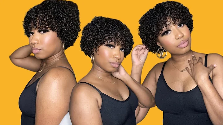 CUTE AND CURLY THROW ON & GO WIG FT. LUVME HAIR