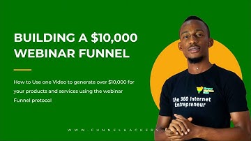 How to Build a High Converting $10,000 Webinar Sales Funnel From scratch 2