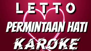 KAROKE | PERMINTAAN HATI - LETTO