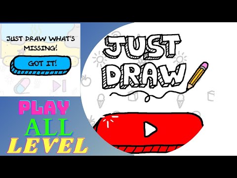 Just draw - drawing puzzles gameplay walkthrough 1 - 114 All levels solution | Just draw all level