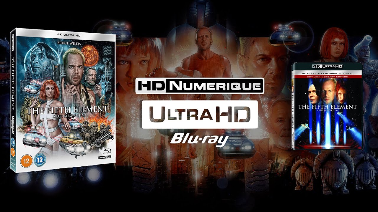 Le Cinquième Elément (The Fifth Element) 4K UHD (USA Sony Pictures) vs 4K UHD (UK