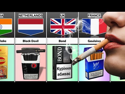 Cigarette Brands From Different Countries