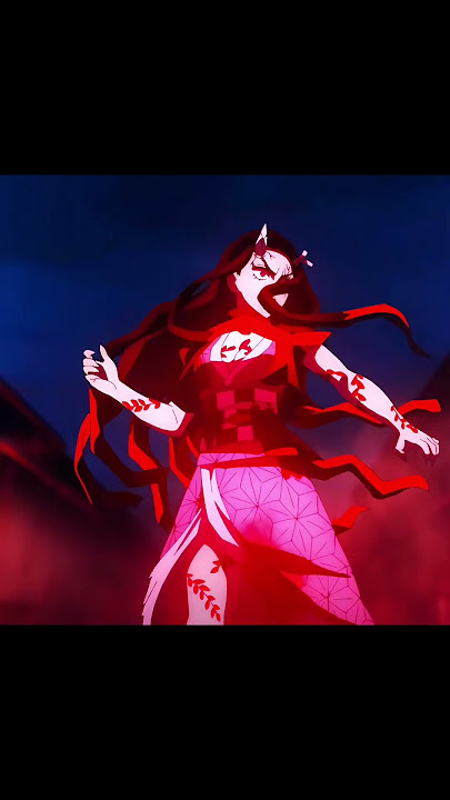 Zenitsu never saw Nezuko demon form 👘😈 #nezuko #demonslayer #tanjiro