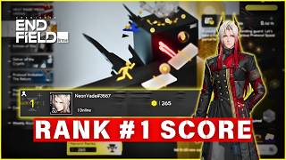 RANK #1! 265 Aurylene Fragments | The Rooted Realm Event Guide | Arknights: Endfield