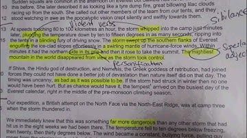 GCSE English Language Paper 2 Q3  the 