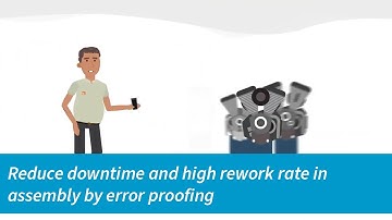 Reduce downtime and high rework rate in assembly by error proofing