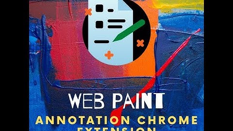 Web Paint Chrome Extension