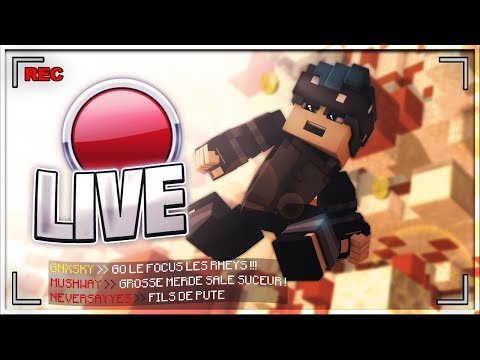 LIVE MINECRAFT AVEC NEVERSAYYES + VIDEO CE SOIR A 21H - LIVE MINECRAFT AVEC NEVERSAYYES + VIDEO CE SOIR A 21H