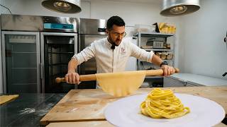 Come Preparare le Fettuccine Alfredo in Casa Partendo dalla Farina. Chef Stellato Federico Gallo