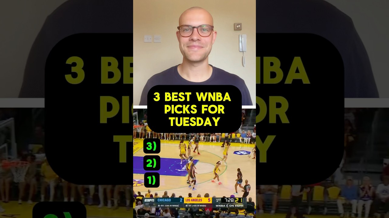 3️⃣ Best WNBA Picks for Tuesday 