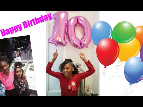 AFFORDABLE EASY 10th BIRTHDAY PARTY IDEAS | SHE CRIED!!! TheOliFamily | FAMILY VLOG