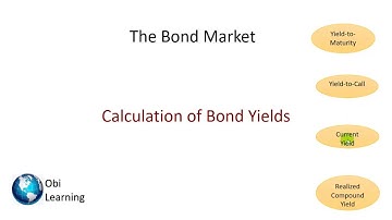 Bond Yields - Calculation