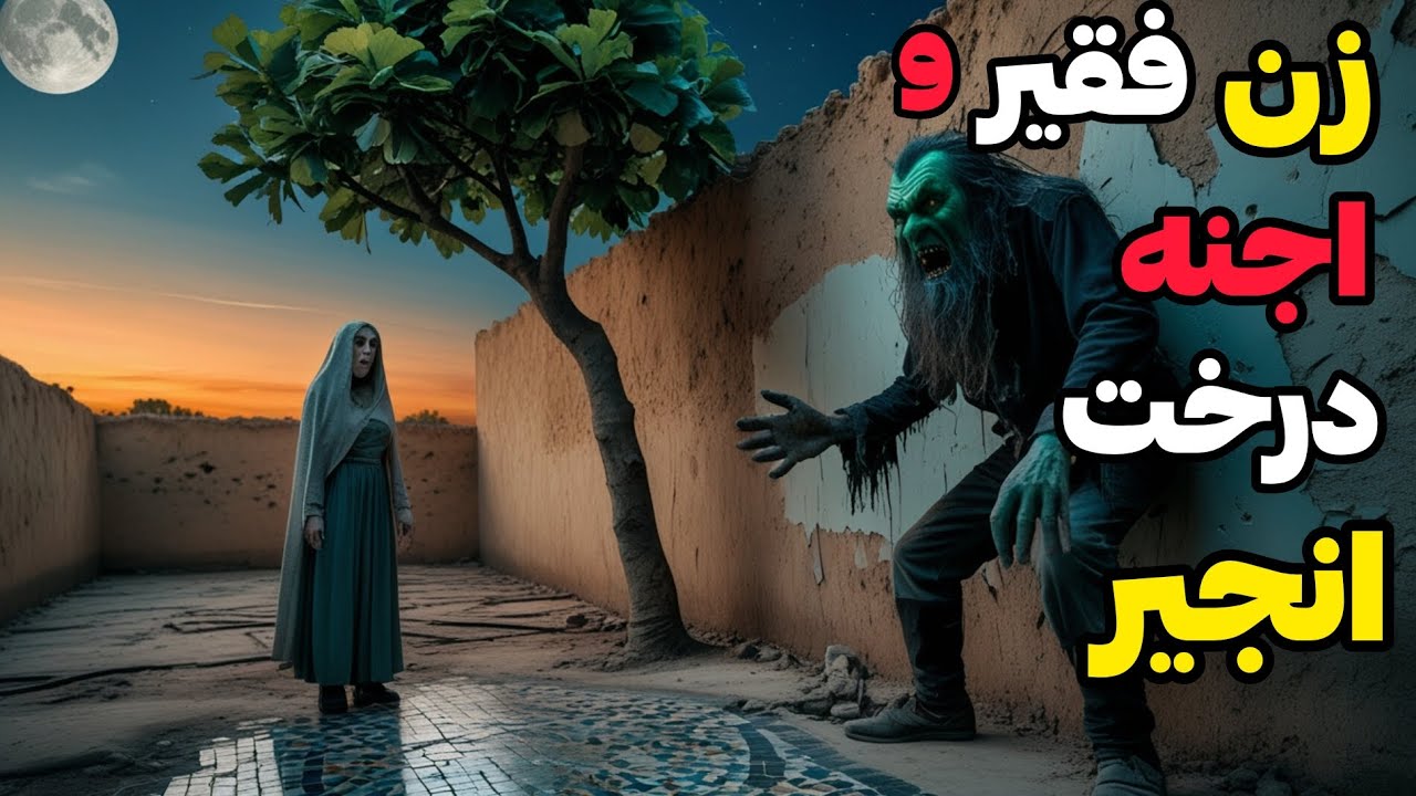 داستان ترسناک زن فقیر و اجنه درخت انجیر: اجنه رحمانی و یاری زن مظلوم