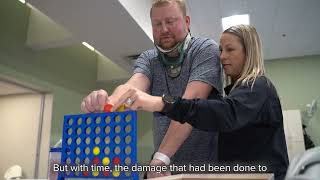 South Dakota father perseveres after work-related injury