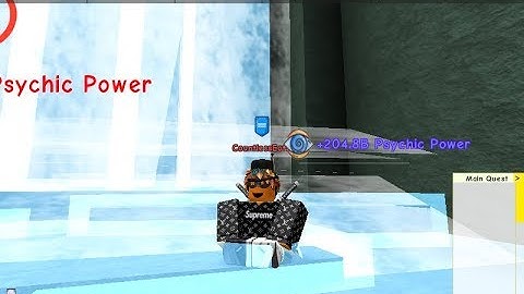 Getting 1 qa psychic|Super Power Training Simulator (its amazing)