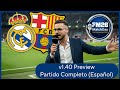 Español partido completo - Real Madrid vs FC Barcelona - FM26 MatchDay Live Commentary Mod v1.40