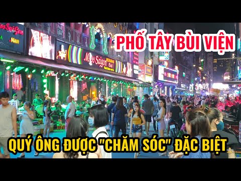 Video Phố đi bộ Bùi Viện Sài Gòn nơi các QUÝ ÔNG được các em... - youtube