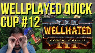 WELLPLAYED Quick Cup 1х1 #12 смотрим и стримим ТУРНИР ПО WARCRAFT 3 !озвучки !сетка