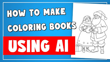 How to Make Coloring Books with AI in 2025 | Dzine AI for Amazon KDP