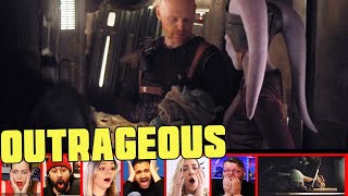 Reactors Reactions To Bill Burr DROPPING Little Baby On The Head In The Mandalorian Chapter 6