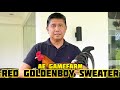 Red goldenboy sweater  ae gamefarm  carl dimayuga  silang cavite philippines