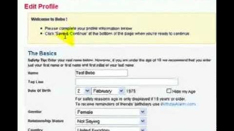 Social Networking Traffic with Bebo.com