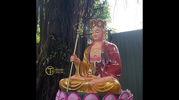 Tượng Phật Địa Tạng Vương Bồ Tát ngồi đài sen rất đẹp - 0931470726