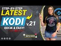  install kodi  new  stable release 21 omega  firestick  android