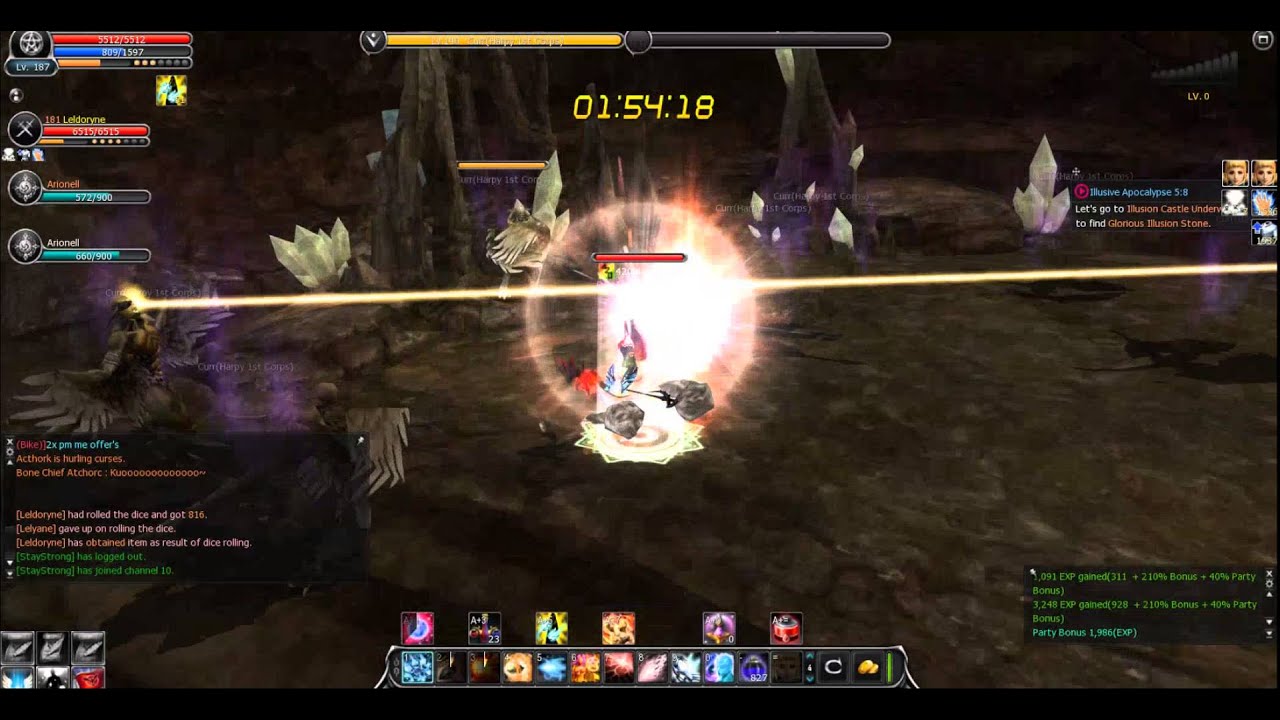 [Cabal Online] Illusion Castle (Underworld) - Wizard + Blader